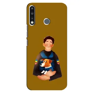 Чехлы с картинкой собаки Патрон для TECNO Spark 4 (AlphaPrint) (ЗСУ Патрон)