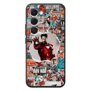 Чехлы с героями Марвел Tecno Spark 40 Pro Plus (VPrint) (Айронмен)