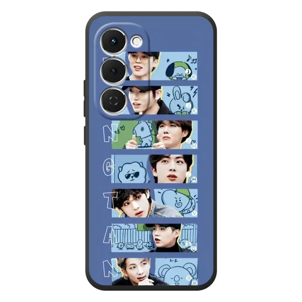 Чехол с принтом «Bangtan» для TECNO Spark 40 Pro Plus