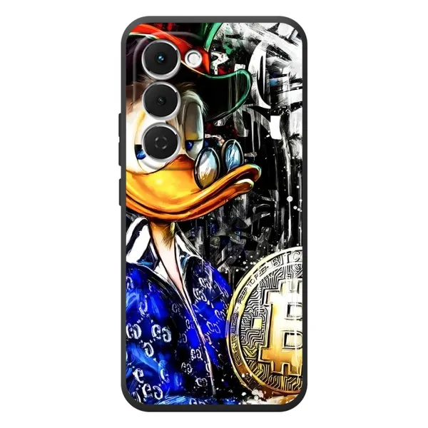 Чохол з принтом «Біткойн Скрудж» для TECNO Spark 40 Pro Plus