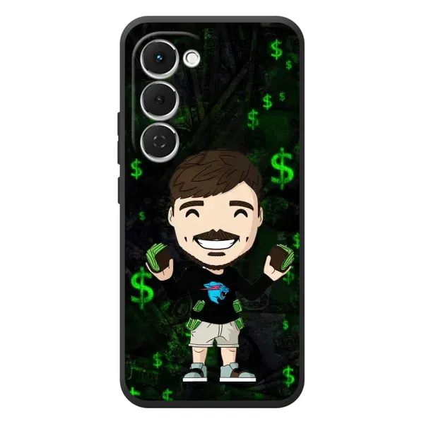 Чехол с принтом «Блогер Beast» для TECNO Spark 40 Pro Plus