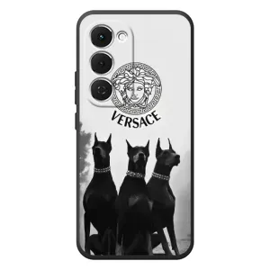 Чехлы VERSACE для Спарк 40 Про Плюс (PREMIUMPrint) (Доберман Версаче)