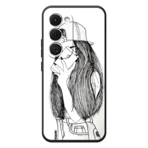 Чехол с печатью для Tecno Spark 40 Pro Plus - (Мода) (AlphaPrint) (Фото девочки)