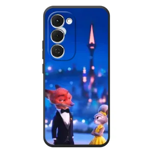 Чехол Зоотрополіс на Tecno Spark 40 Pro Plus (Романтический вечер Зверополис)
