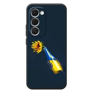 Чехол для Патриота Украины Tecno Spark 40 Pro Plus - (AlphaPrint) (Коктейль молотова)