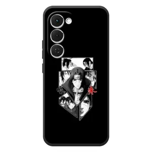 Чехлы на тему: Итачи Учиха для Tecno Spark 40 Pro Plus (AlphaPrint) (коллаж Итачи)