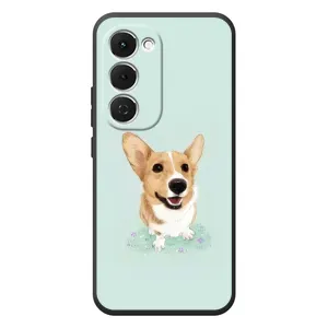 Чехлы с собаками для Tecno Spark 40 Pro Plus (VPrint) (Корги)