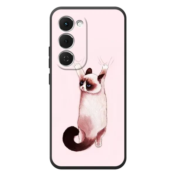 Чехол с принтом «Котик падает» для TECNO Spark 40 Pro Plus Чехол с принтом «Котик падает» для TECNO Spark 40 Pro Plus
