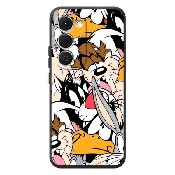 Чехол с принтом «Looney Tunes» для TECNO Spark 40 Pro Plus