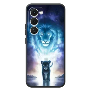 Чехол со Львом для Tecno Spark 40 Pro Plus (VPrint) (Маленький лев)