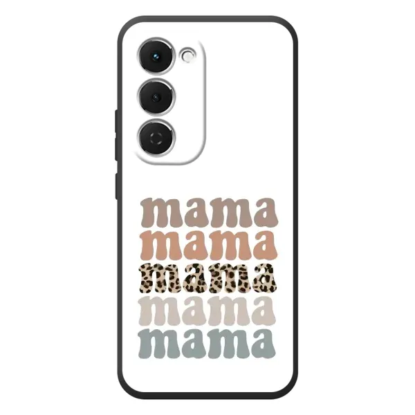 Чохол з принтом «Текстовий колаж мама» для TECNO Spark 40 Pro Plus