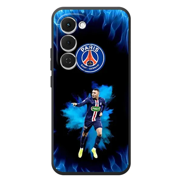 Чехол с принтом «Мбаппе в огне» для TECNO Spark 40 Pro Plus
