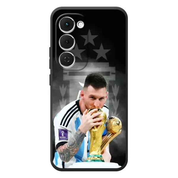 Чехол с принтом «Месси Чемпион» для TECNO Spark 40 Pro Plus