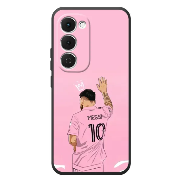 Чехол с принтом «Месси Маями» для TECNO Spark 40 Pro Plus