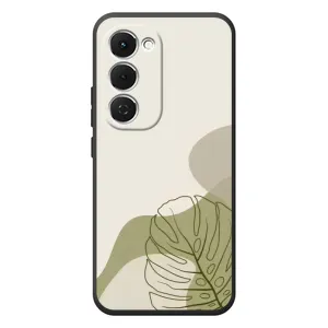 Силиконовый чехол с принтом в цветах на Tecno Spark 40 Pro Plus