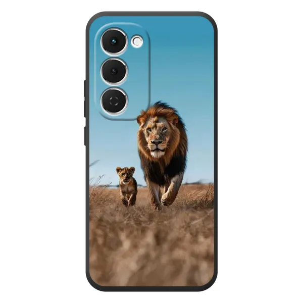 Чехол с принтом «Мусафа и Симба» для TECNO Spark 40 Pro Plus