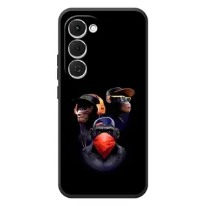Чехол с Обезьянами Tecno Spark 40 Pro Plus - (AlphaPrint) (Три обезьяны)