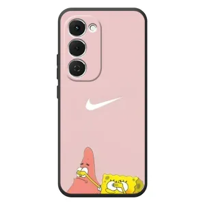 Чохол з принтом «Патрік і Губка» для TECNO Spark 40 Pro Plus