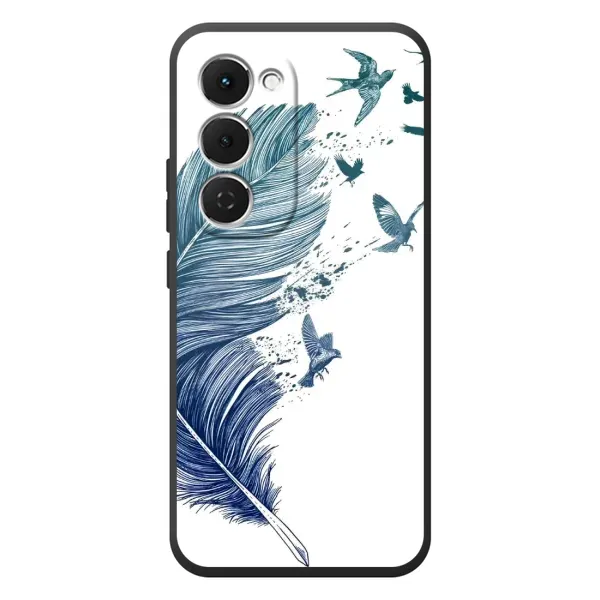 Чехол с принтом «Перышко» для TECNO Spark 40 Pro Plus Чехол с принтом «Перышко» для TECNO Spark 40 Pro Plus
