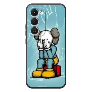 Чехлы для Tecno Spark 40 Pro Plus - Bearbrick Louis Vuitton (PREMIUMPrint) (Плач Bearbrick)