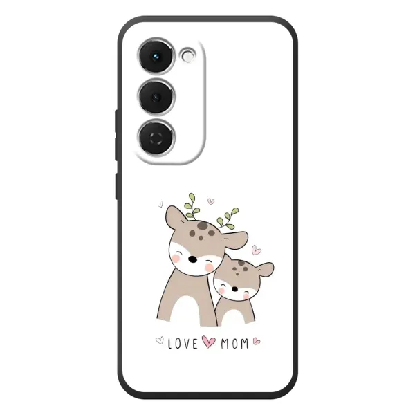 Чохол з принтом «Оленята мама і малюк» для TECNO Spark 40 Pro Plus