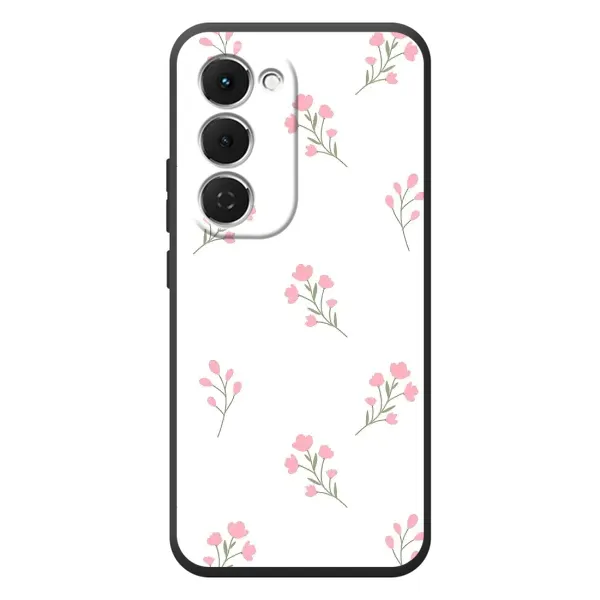 Чехол с принтом «Розовые цветы» для TECNO Spark 40 Pro Plus