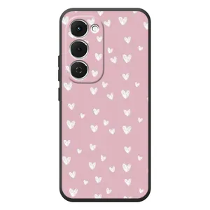 Чехол с розовым рисунком для Tecno Spark 40 Pro Plus