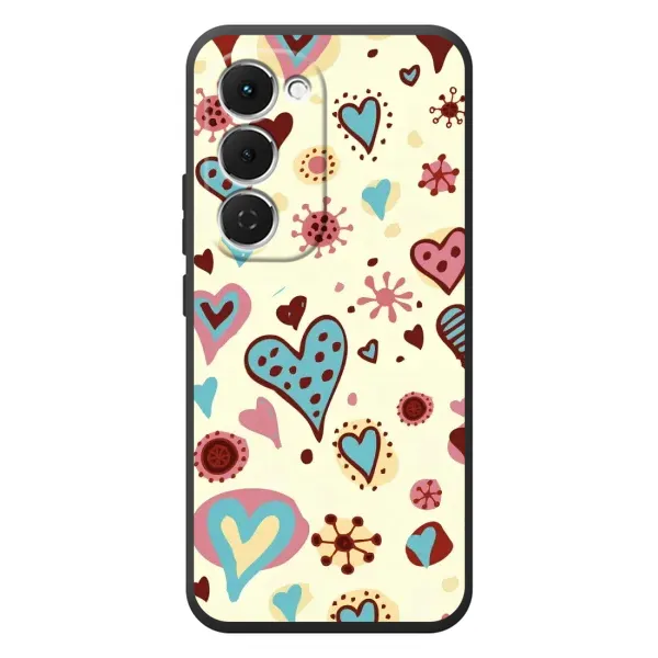 Чехол с принтом «Сердечки» для TECNO Spark 40 Pro Plus Чехол с принтом «Сердечки» для TECNO Spark 40 Pro Plus