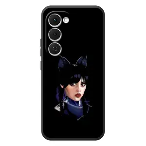 Чехлы Венсдей на Tecno Spark 40 Pro Plus Уэнсдей (AlphaPrint)