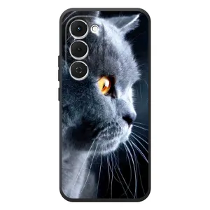 Чехлы с Котиками для Tecno Spark 40 Pro Plus (VPrint) (Серый Кот)