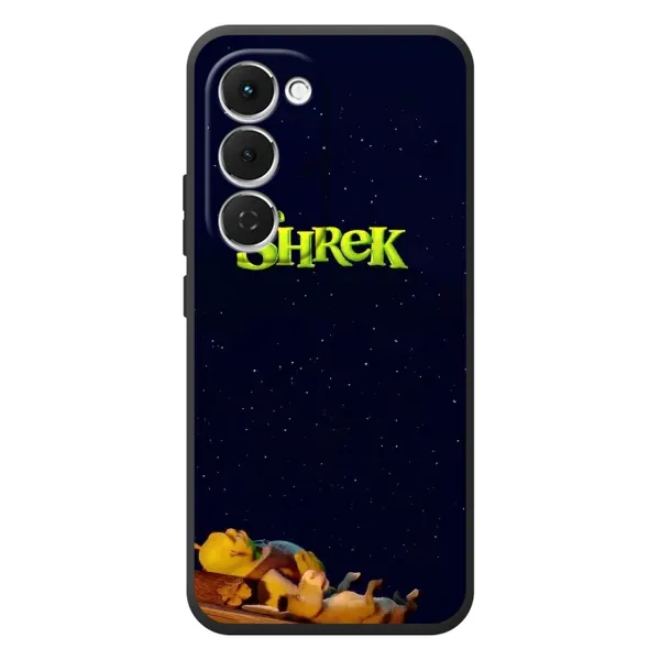 Чехол с принтом «Отдыхающий Шрек» для TECNO Spark 40 Pro Plus