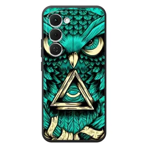 Чехол с птицами на Tecno Spark 40 Pro Plus (VPrint) (Сова с глазом)