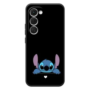 Чехол с принтом Стич на TECNO Spark 40 Pro Plus (Стич на черном)