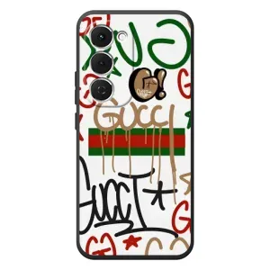 Брендновые Чехлы для Tecno Spark 40 Pro Plus - (PREMIUMPrint) (Стиль GUUCI)