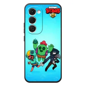 Чехлы Brawl Stars для Tecno Spark 40 Pro Plus (AlphaPrint) (Трио героев)