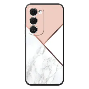 Чохол з принтом «Тройний мрамор» для TECNO Spark 40 Pro Plus