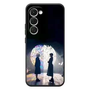 Чехлы Венсдей на Tecno Spark 40 Pro Plus Уэнсдей (AlphaPrint) (Уэнздей и Инид)