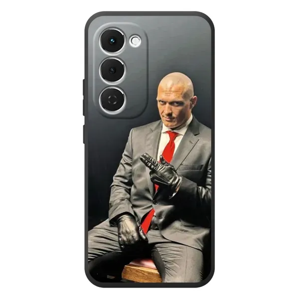 Чехол с принтом «Усик Hitman» для TECNO Spark 40 Pro Plus