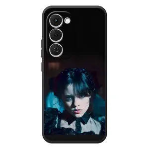 Чехлы Венсдей на Tecno Spark 40 Pro Plus Уэнсдей (AlphaPrint) (взгляд Уэнздей)