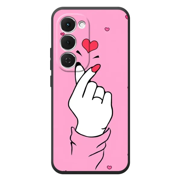Чехол с принтом «Знак Love» для TECNO Spark 40 Pro Plus
