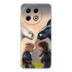 Чохол як приборкати дракона на Tecno Spark 40 Pro (Гикавка і Астрід)