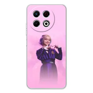Чохол з дизайном Венздей 2 на Tecno Spark 40 Pro (Яскрава Енід Венздей)