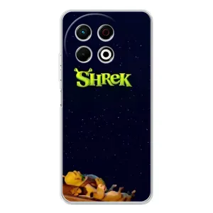 Чехол с принтом «Отдыхающий Шрек» для TECNO Spark 40 Pro