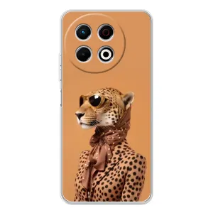 Чехол с принтом «Стильный леопард» для TECNO Spark 40 Pro