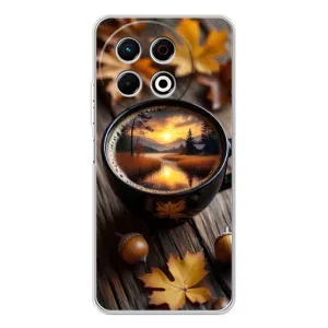Чохол з принтом «Темна кава» для TECNO Spark 40 Pro
