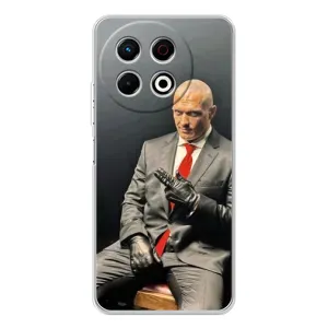 Чехол с принтом «Усик Hitman» для TECNO Spark 40 Pro