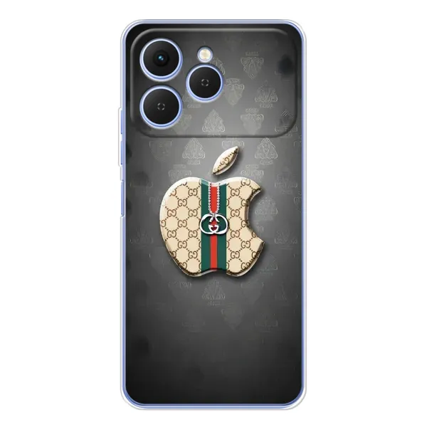 Чехол с принтом «Apple gucci» для TECNO Spark 40