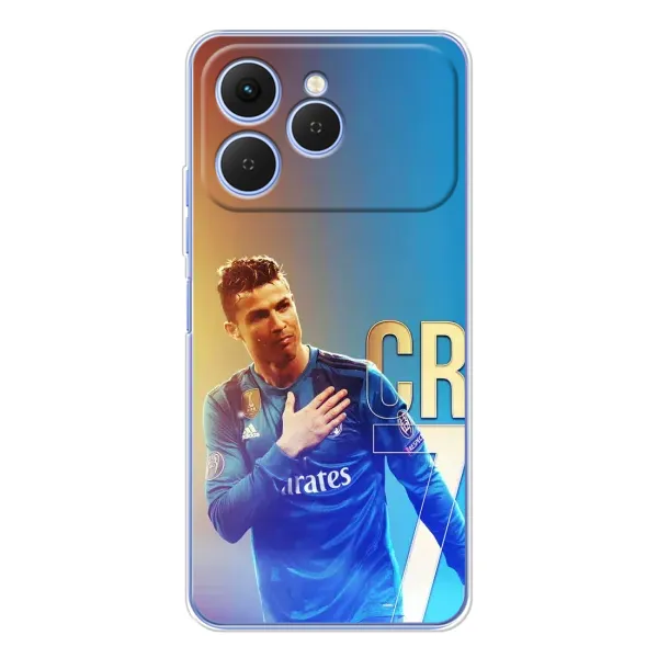 Чохол з принтом «CR7 Real» для TECNO Spark 40