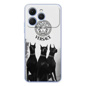 Чехлы VERSACE для Спарк 40 (PREMIUMPrint) (Доберман Версаче)