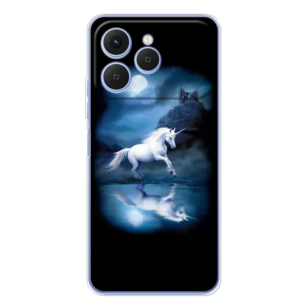 Чехол с принтом «Единорог» для TECNO Spark 40